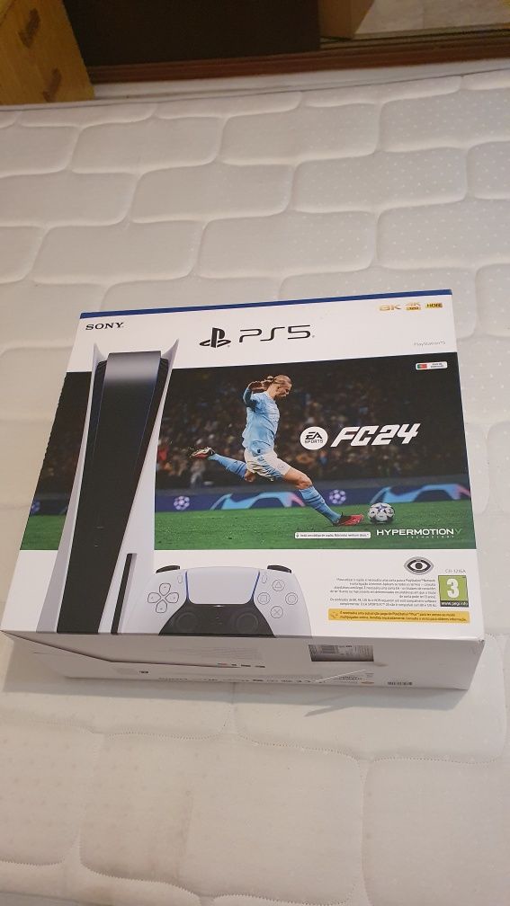 Playstation 5 + 1HD Externo de 1TB + 7 Jogos