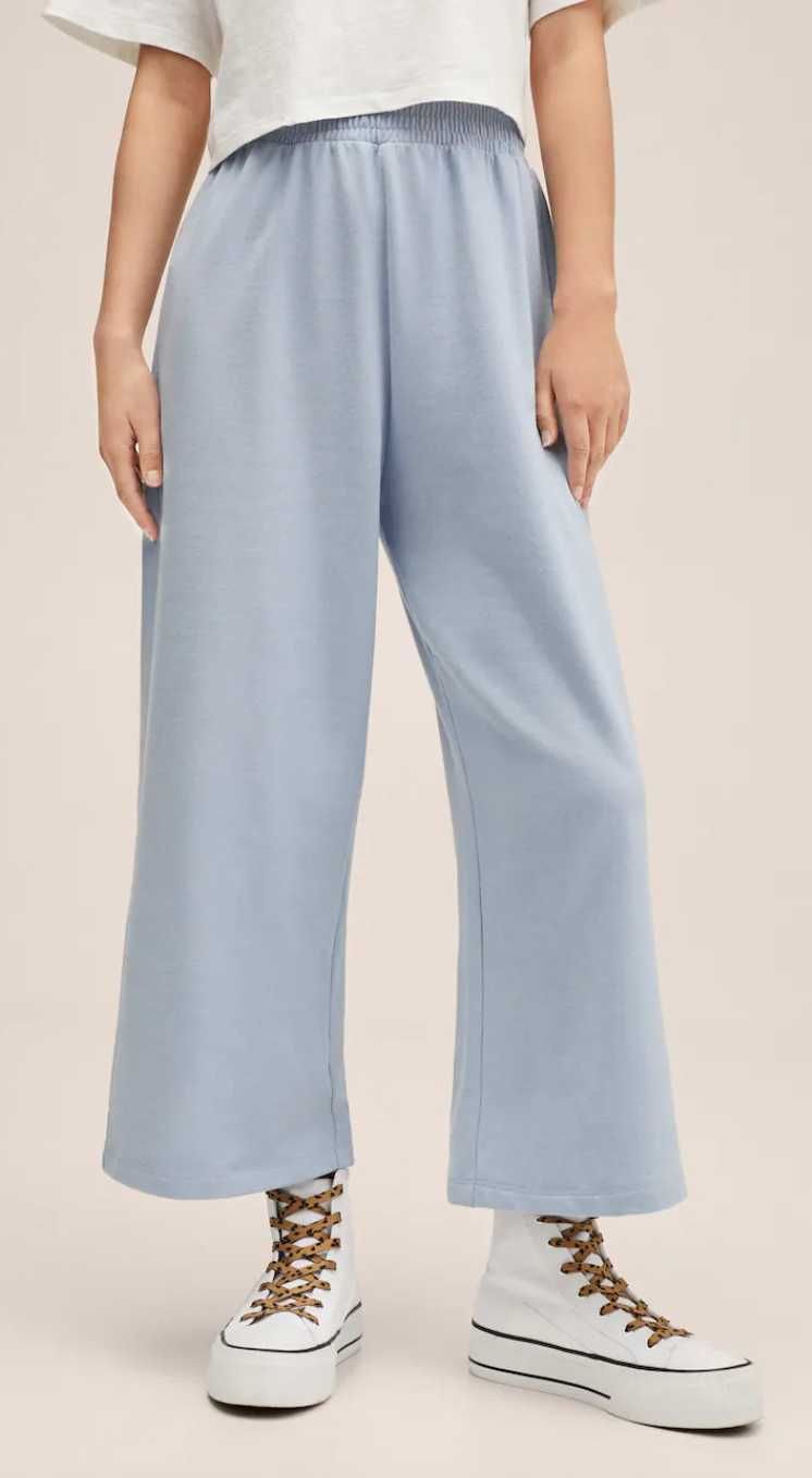 Mango spodnie culotte kuloty z dzianiny dresowej 11 lat