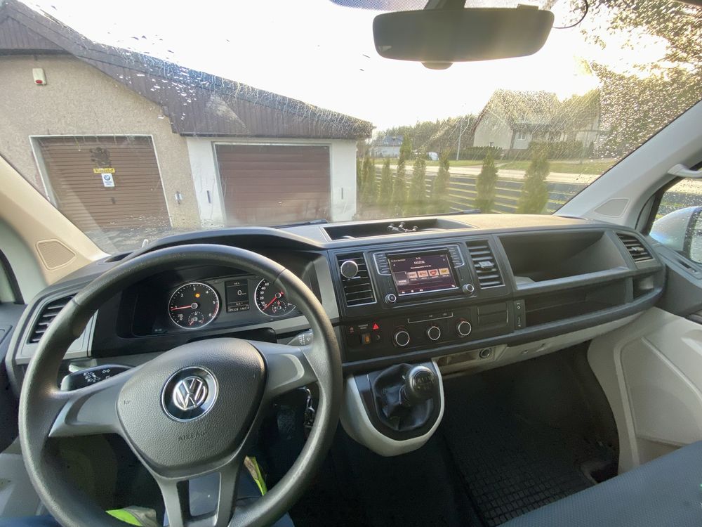 Volkswagen Transporter T6  brygadówka 6 osobowy ZAMIANA