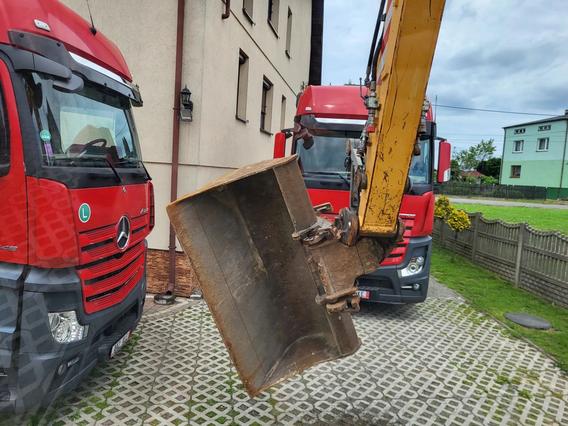 Liebherr A900C  Centralne smarowanie, nowe opony