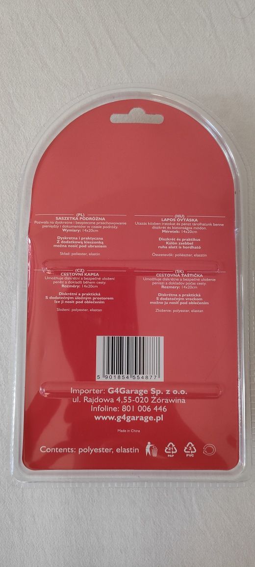 Saszetka podróżna