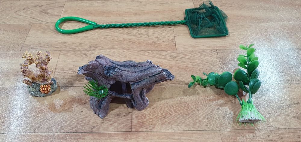 Conjunto plantas aquáticas aquário decoração acessorios camaroeiro