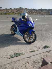 Yamaha r125 azul