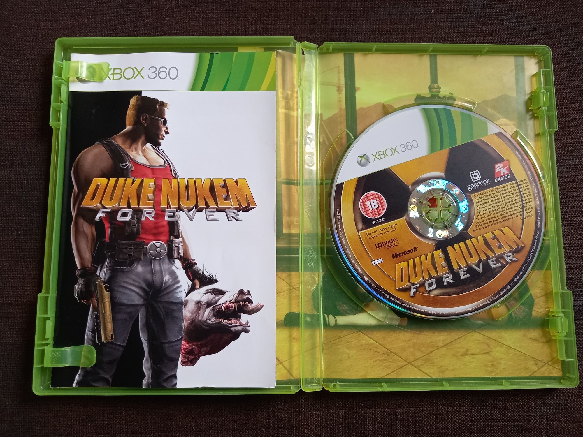 Gra Duke Nukem Forever na xbox 360