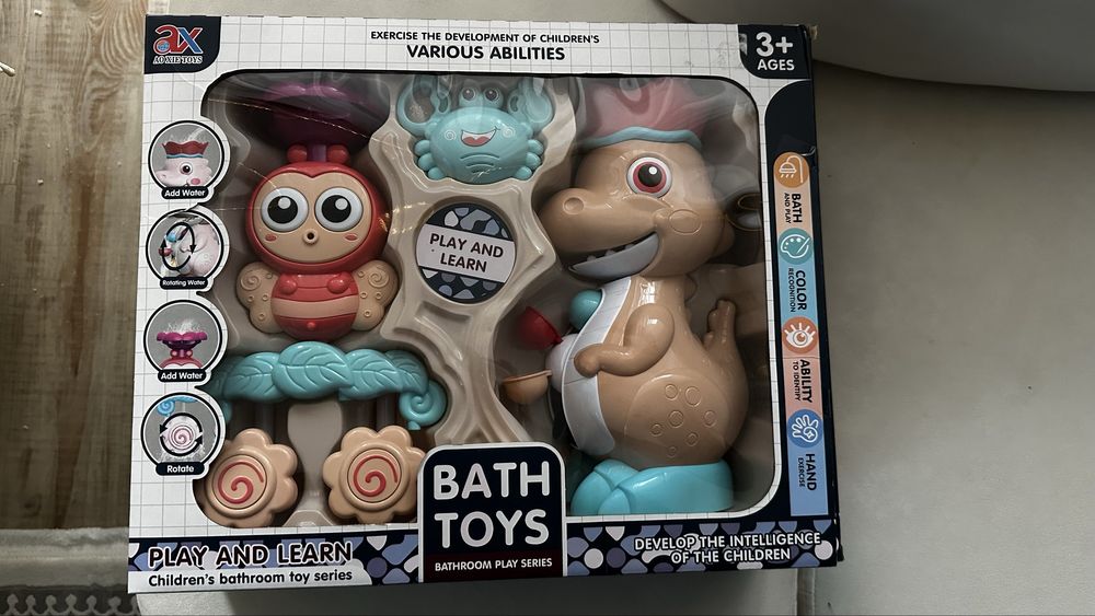 Великий набір іграшок для ванни, іграшки для купання