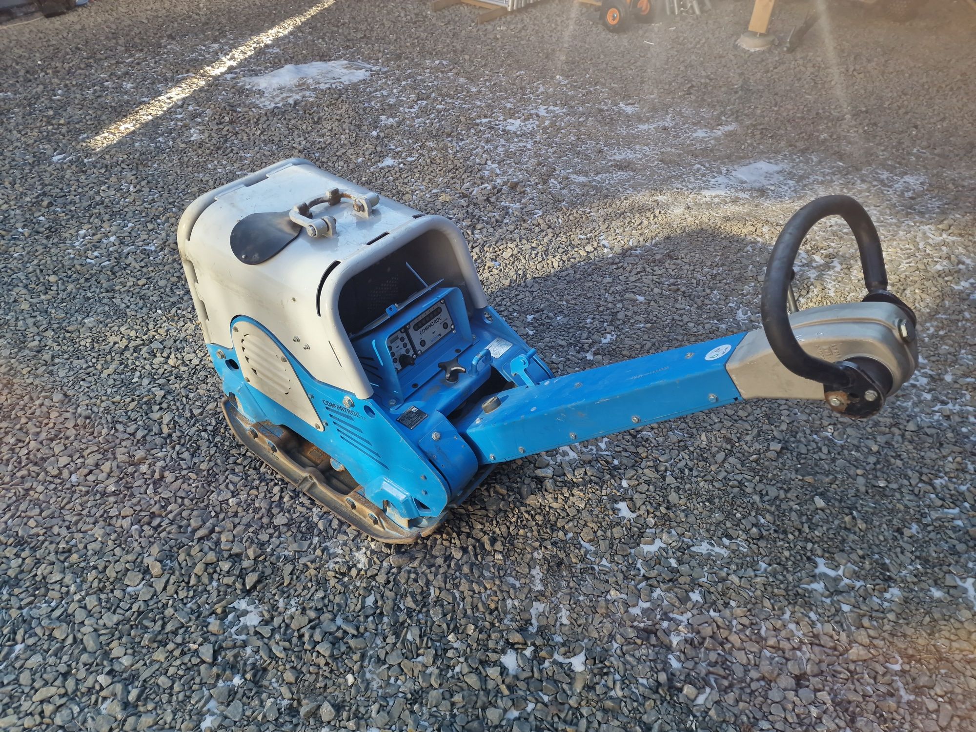Weber CR7  silnik SUPRA HATZ ubijarka zageszccarka płyta 500kg 2022r