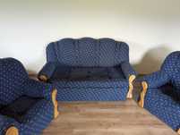 Sofa i dwa fotele