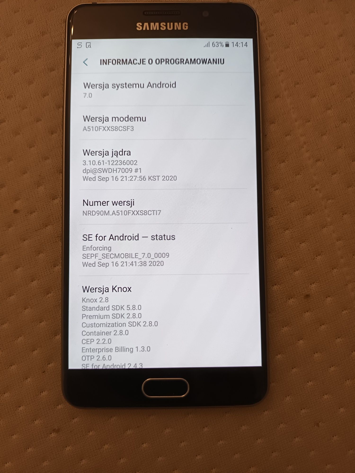 Samsung Galaxy A5 4G LTE 2GB / 16GB