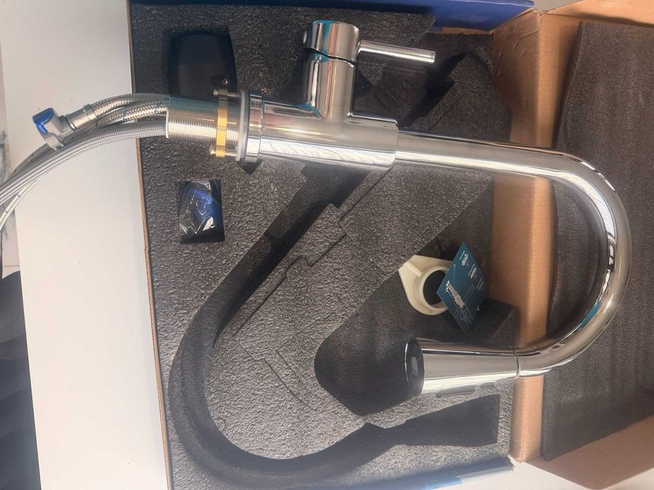 Bateria kuchenna z wyciąganą wylewką + GRATIS