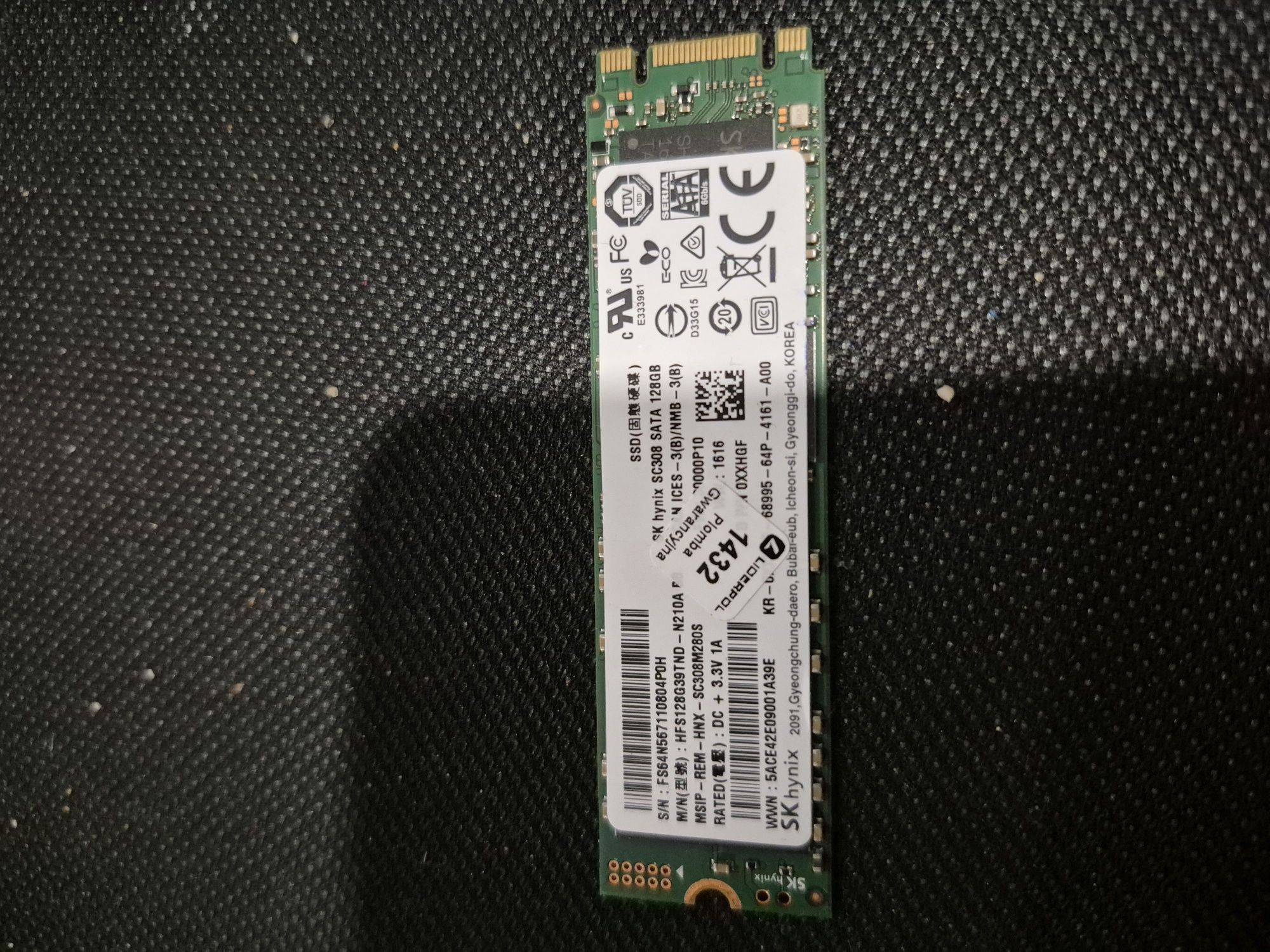 Dysk SSD M2 SKhynix 128GB win 10 Pro (23)