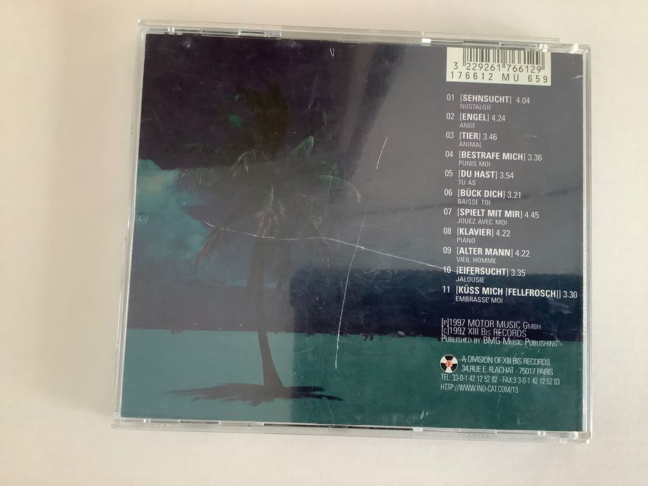 Rammstein - sehnsucht - cd