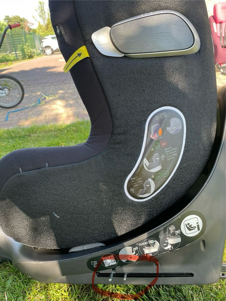 Fotelik cybex sirona z i-size obrotowy z bazą Isofix 0-18 kg