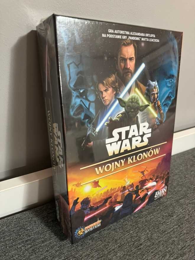 Gra Planszowa STAR WARS WOJNY KLONÓW - Nowa Folia