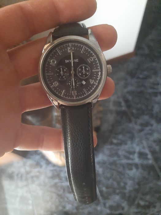 Relógio skyline stainless steel back