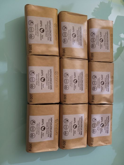 Mydło szare hipoalergiczne 9 szt.