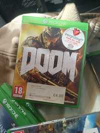 Doom 2016 Xbox one stan b dobry brak rys