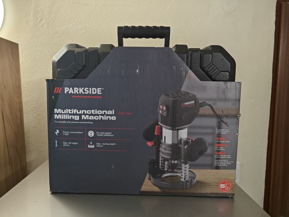 Nowa Parkside Wielofunkcyjna frezarka PPMF 710 A1