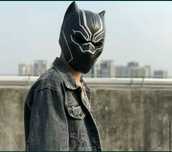Máscara Black Panther Pantera Negra
