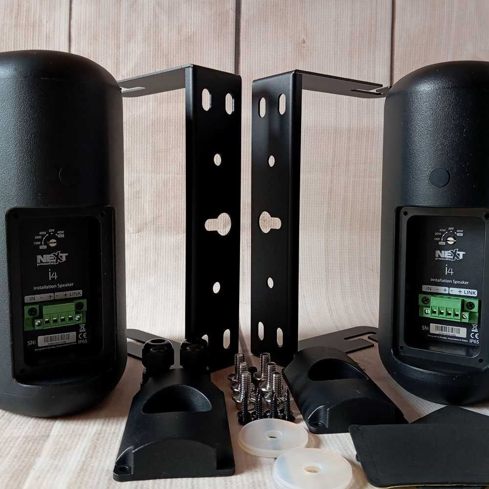 Next ProAudio model i4 Nowe Głośniki Zewnętrzne 2-Drożne Okazja Cenowa