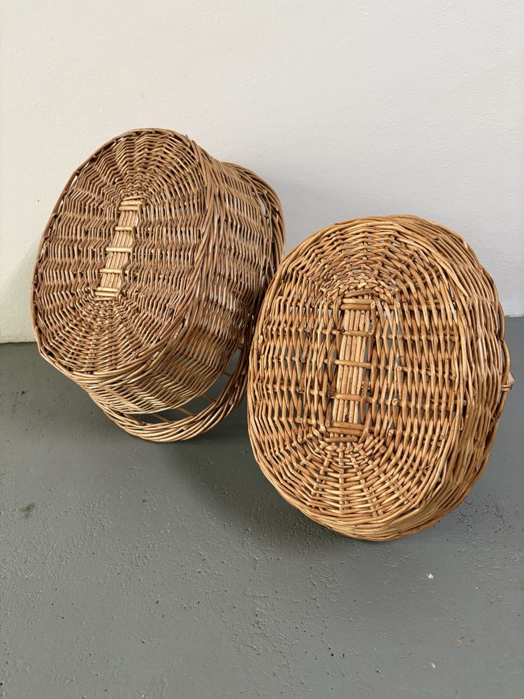 Cestas em vime artesanal