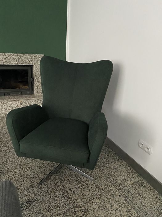 Fotel obrotowy, zielony Adamski Meble