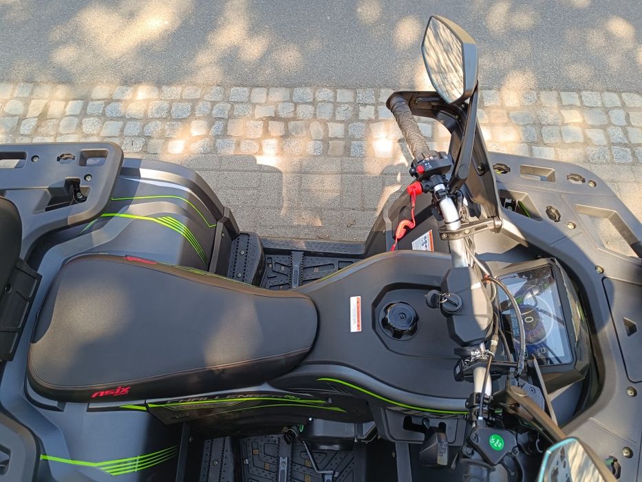DUŻY Firmowy QUAD ASIX CHALLENGER 250 Nowy Mocny Wyciągarka Gwarancja