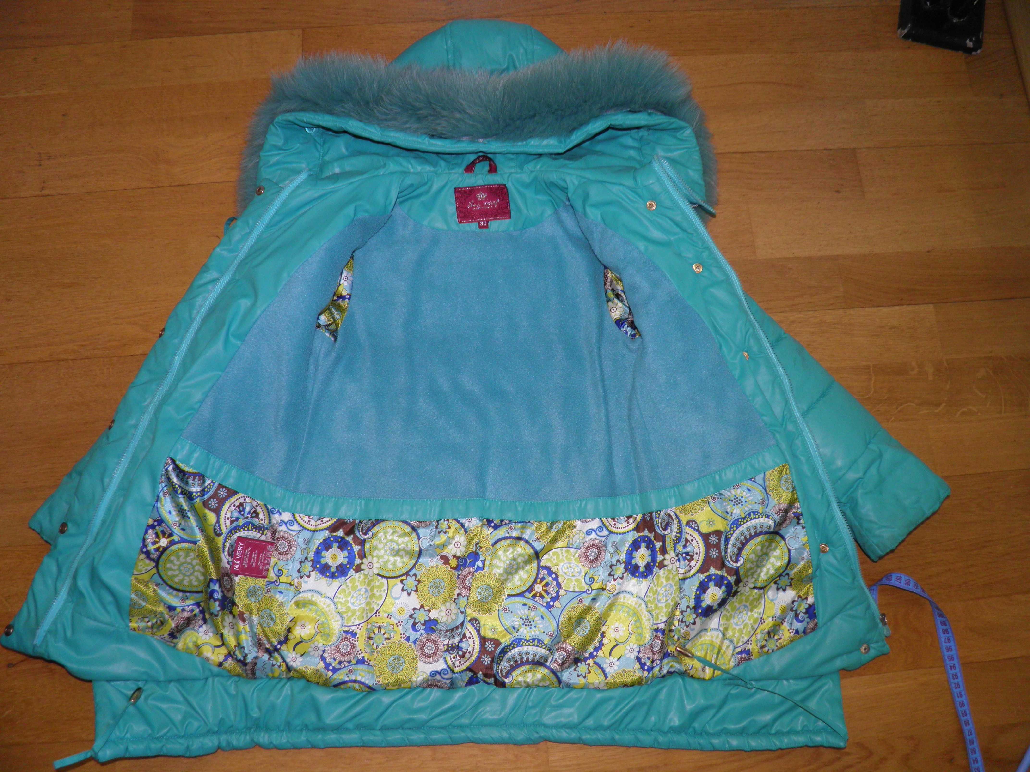 Зимняя куртка д/девочки, 7-8 лет, размер 30