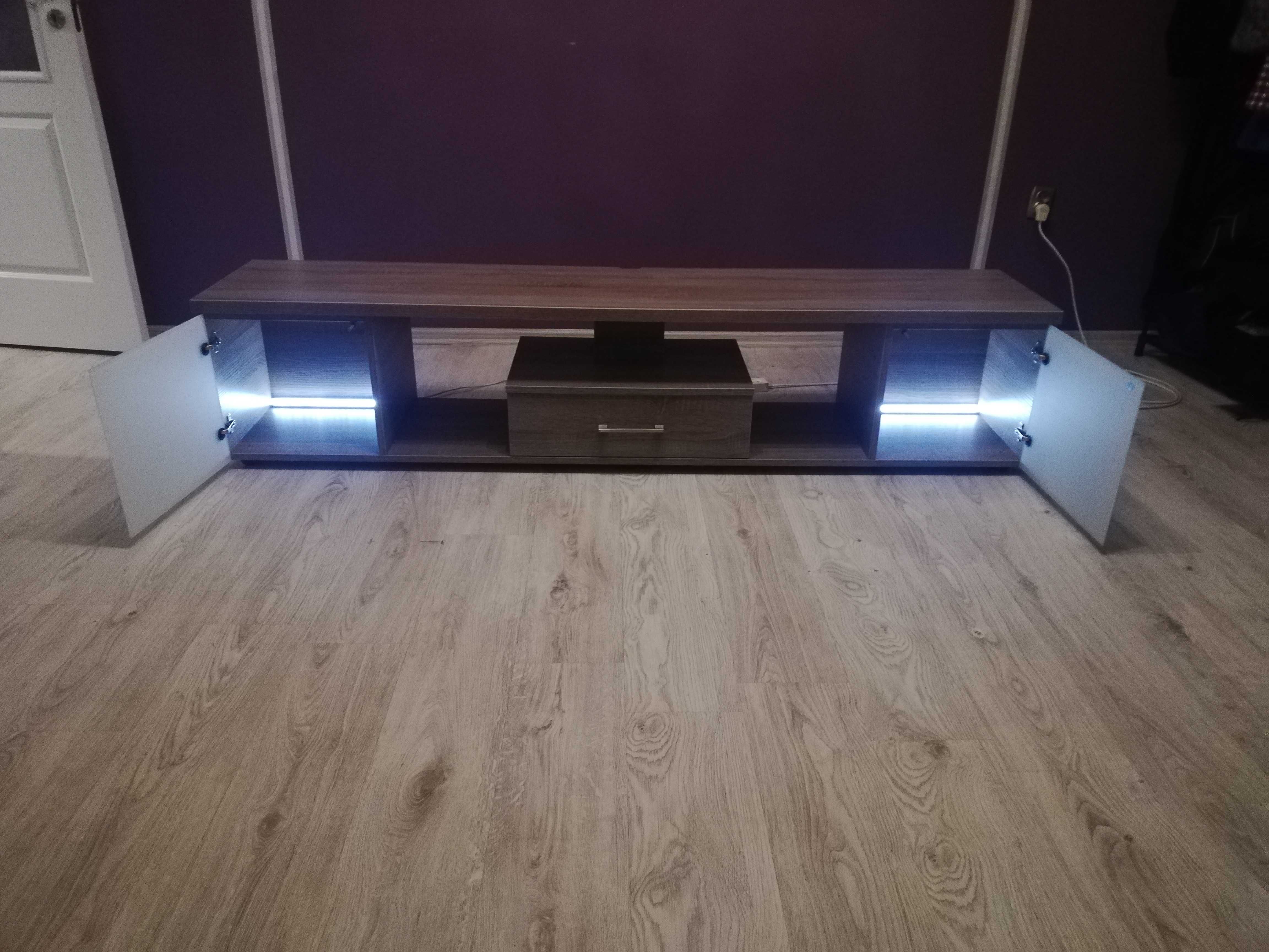 szafka RTV / szafka pod telewizor z ledami
