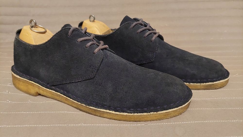 Замшевые дерби Clarks Desert London(обувь,туфли,ботинки,одежда