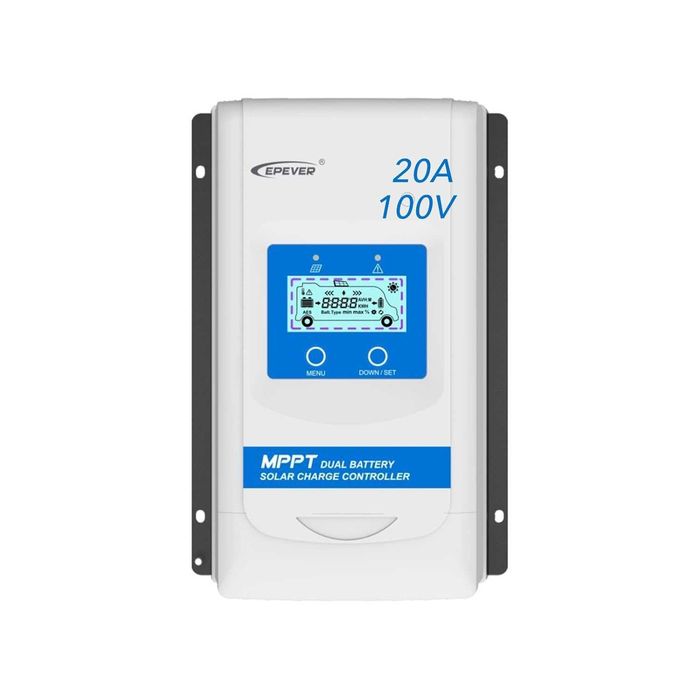 Regulador carga solar DuoRacerDR2210N-20A EPEVER MPPT Bluetooth + WIFI