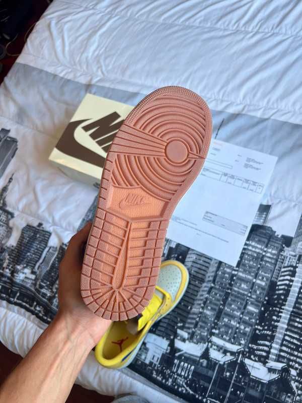 Travis Scott x Jordan Air Jordan 1 Low OG Canary Yellow R.42