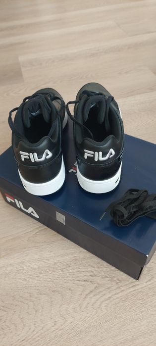 Кеды кроссовки FILA мужские, черные, демисезон, р.43, ст.-28см новые