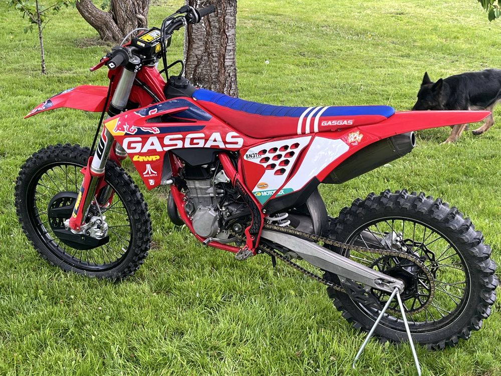 Perfekcyjny GasGas MC 450 F 2023! 55 mth! Akrapovic! Rekluse! SmPro