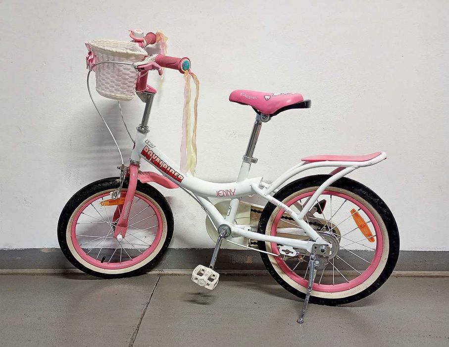 Royal Baby Rower JENNY 16 cali + boczne kółka