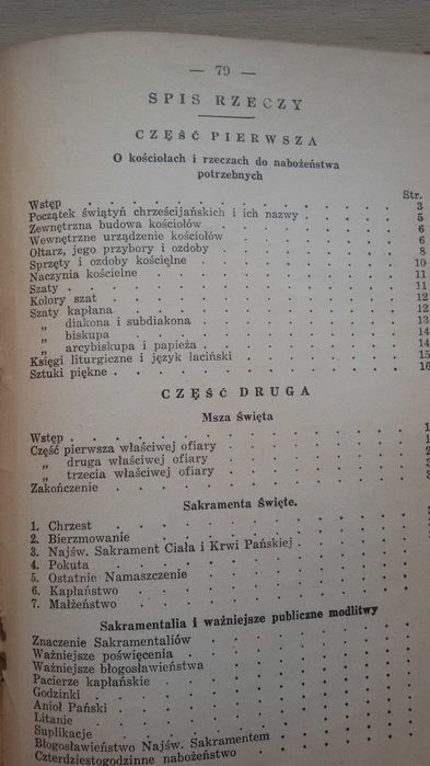 Liturgika Czyli Wykład Obrzędów Kościelnych 1937r, Ks. K. Naskręcki