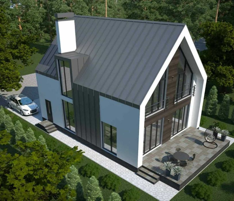 Коттедж 148 кв.м + ділянка 9,5 соток у с. Дмитрівка