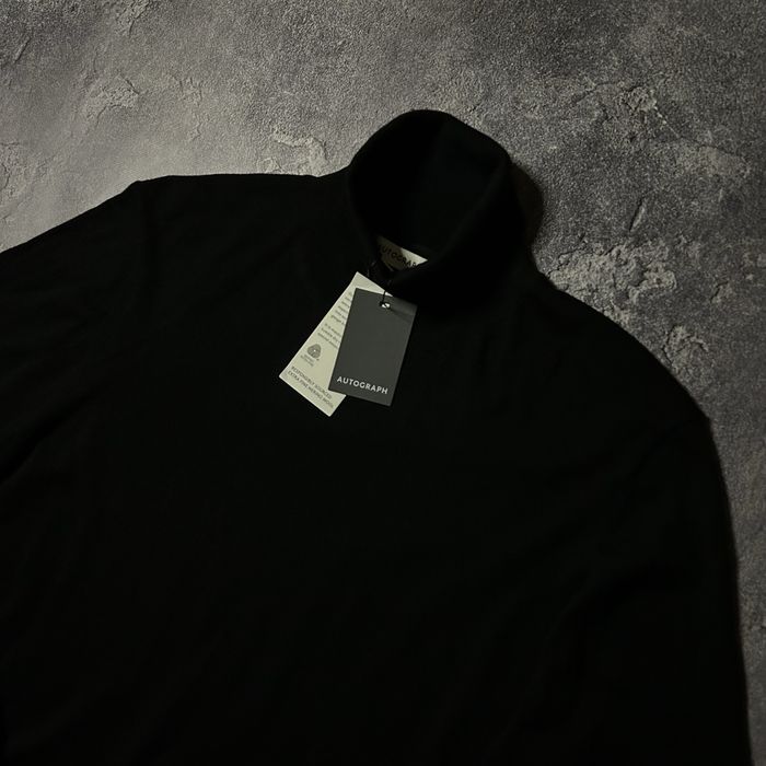 Чоловіча шерстяна водолазка Marks&Spencer (autograph) XL-розмір НОВА