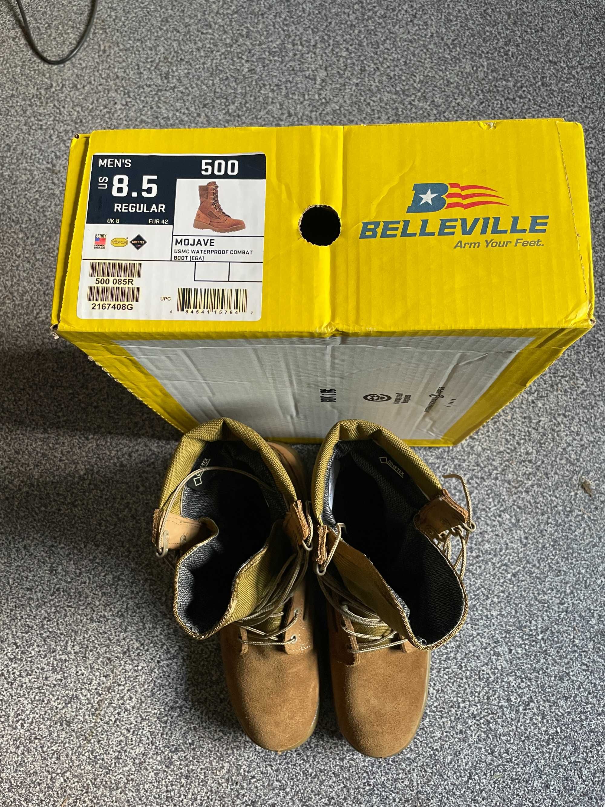 Черевики belleville 500 / USMC Waterproof Combat Boot