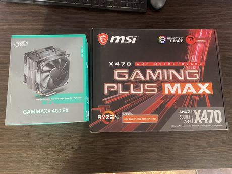 Комплект MSI X470 Gaming PLUS MAX +Ryzen 5 3600+ Deep Cool Gammaxx 400