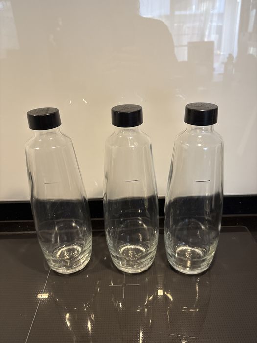 3 butelki szklany sodastream
