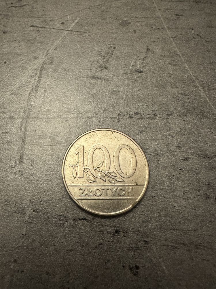 100 złotych 1990 MW (Polska, III RP przed denominacją)