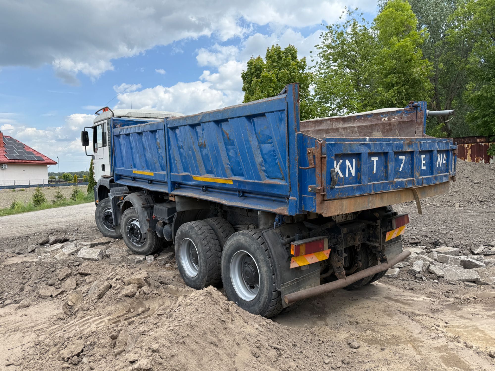 Wywrotka MAN TGA 35.410 4-ośka 2004 r Wywrot 8x4 WOZIDŁO TANIO FAKTURA