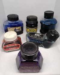 Conjunto de 6 frascos de tinta para canetas de aparo