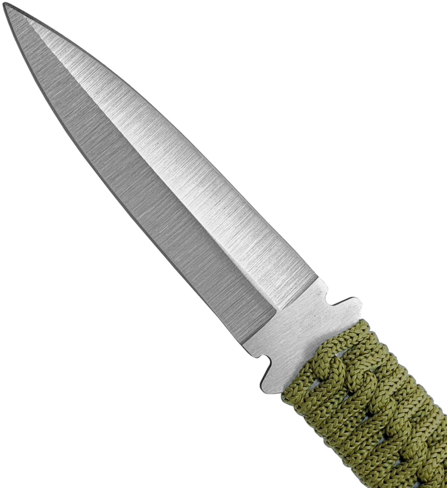 Nóż Taktyczny do Rzucania SCORPIO z Pokrowcem Rzutka Nożyk 17cm 975P