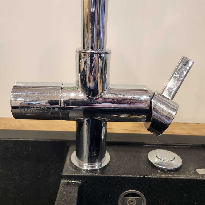 Grohe Blue. Bateria z urządzeniem. Gazowana, filtrowana woda z kranu.