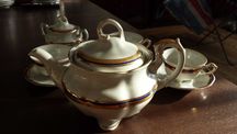 Porcelanowy  serwis kawowy Karolina