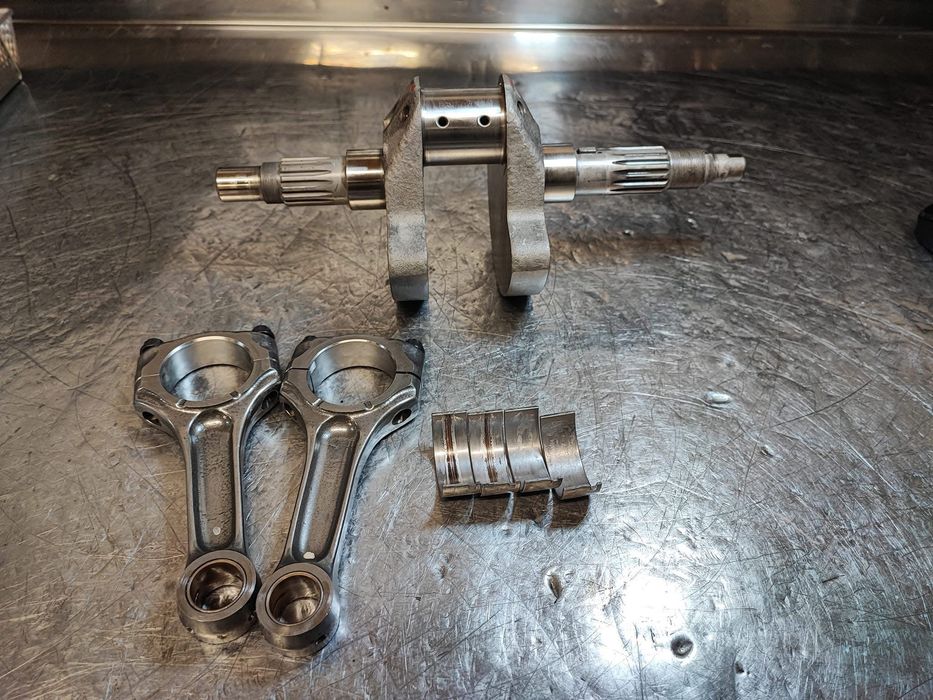 Regeneracja zatartych Wałów korbowych DUCATI YAMAHA MV AGUSTA