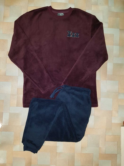 Мега теплый пушистый комплект, пижама меховушка, плюш Primark М р-р