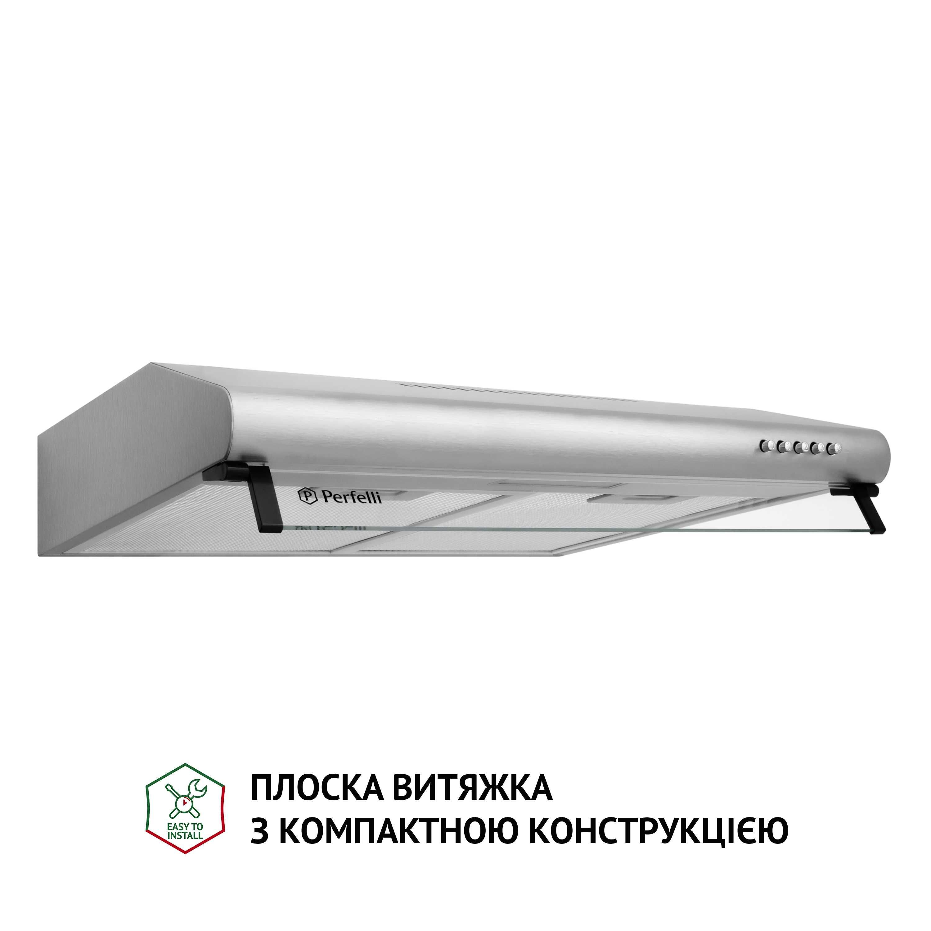 Витяжки плоскі різної потужності та дизайну Minola Ventolux Perfelli
