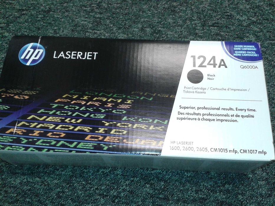 Toner HP Q6000A laserjet czarny nowy oryginał